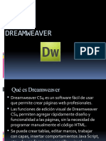 Diapositivas de Dreamweaver