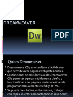 DIAPOSITIVAS DE DREAMWEAVER
