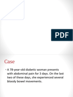 78 y/o Diabetic case patient