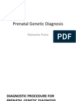 Prenatal Genetic Diagnosis Techniques and Indications