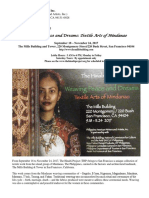 San Francisco Exhibit: Weaving Peace and Dreams - Textile Arts of Mindanao