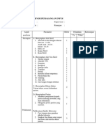 SUPERVISI PEMASANGAN INFUS