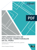 Implementación de Politica Territorial en El Perú 2017 1