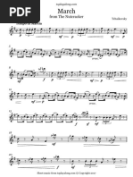 1121 Tchaikovsky March The Nutcracker Alto Sax PDF