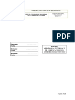 Auditorias Internas y de Verificacion Del Ssitema de Gestion en Sso