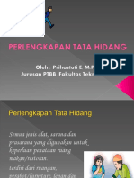 Perlengkapan Tata Hidang I