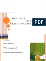 HDFC Bank and Centurion Bank of Punjab