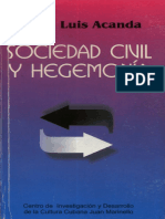 Sociedad Civil y Hegemonia - Jorge Luis Acanda