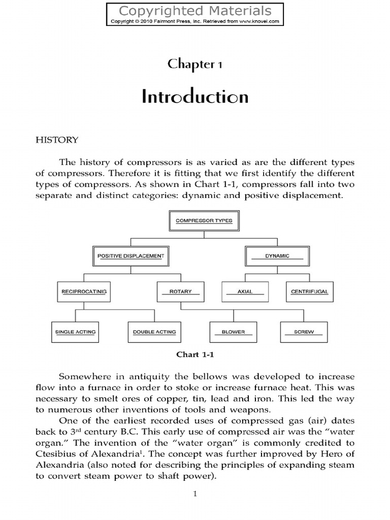 A Comprehensive History of Compressor Development from Ancient Times to