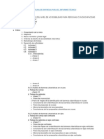 Estructura de Entrega para El Informe Técnico Fin
