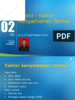 M-03 Faktor Kenyamanan Termal