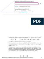 Computing Minkowski Distance Using Equation 2.18