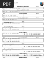 Public Examination Timetable 2016: GCSE Subjects in ITALICS