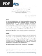 A Trajetória Do Cinejornal Kuxa Kanema e Seu Papel Na Indepedência de Moçambique. 2017. Revista Temática