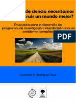 Libro Que Tipo de Ciencia Necesitamos para Construir Un Mundo Mejor PDF