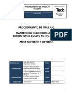 Procedimiento de Trabajo Filtro Prensa Automatico