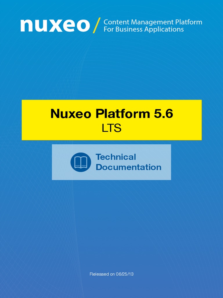 Nuxeo Platform 5.6 Technical Documentation | PDF | Creative Commons ...