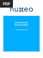 Nuxeo Platform 5.5 Administration Documentation