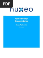 Nuxeo Platform 5.8 Administration Documentation