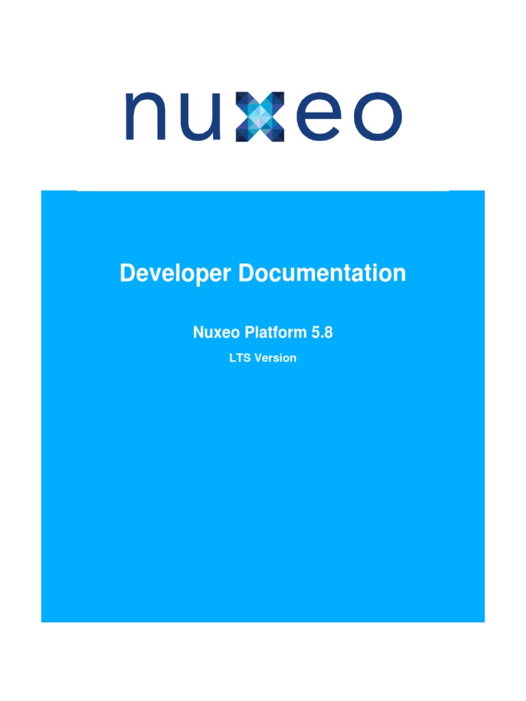 Nuxeo Platform 5.8 Technical Documentation | PDF | Computing Platforms ...