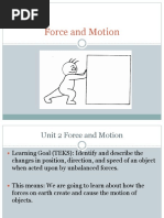 Balanced and Unbalanced Forces and Net Force Notes Powerpoint