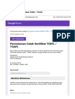 Gmail - Permohonan Cetak Sertifikat TOEFL - ToAFL