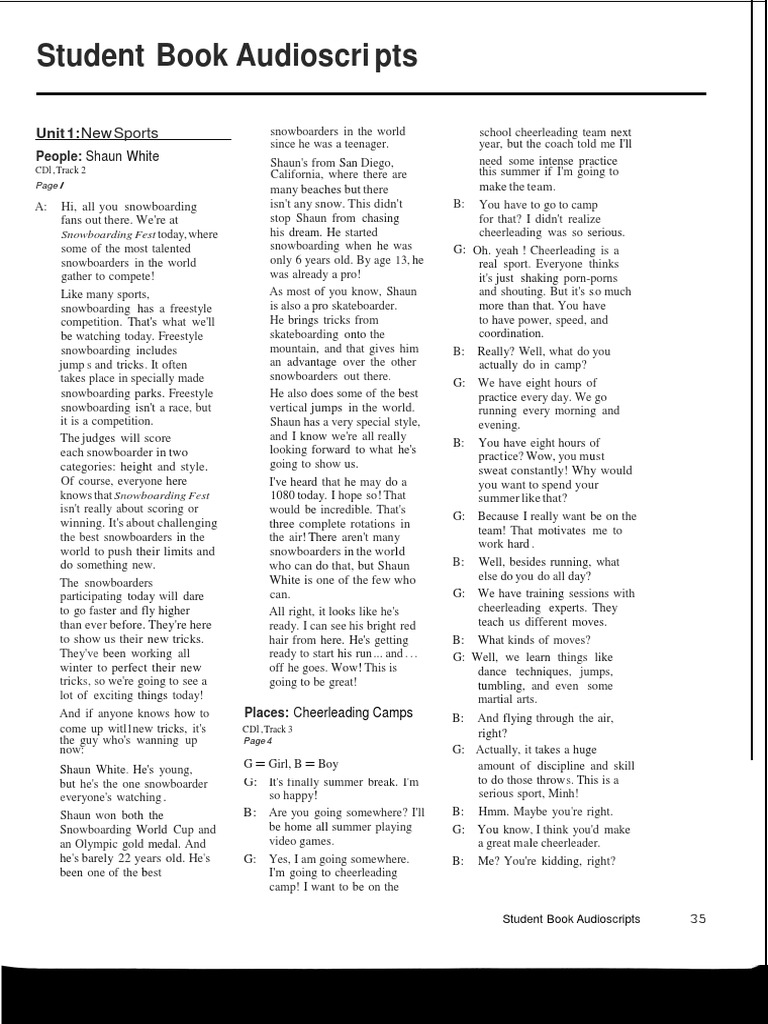 People Places Things 2 Scripts | PDF | Walt Disney