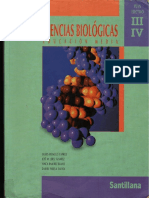 Ciencias Biologicas III y IV Santillana (Electivo)