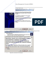 INSTALANDO Group Policy Management Console