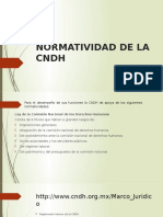 Normatividad de La CNDH