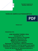 Teoría de Campos Electromagnéticos-UTP-2017