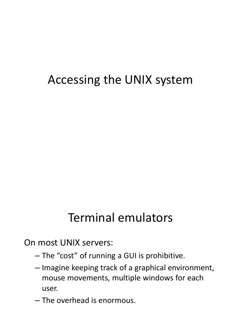 Accessing The System | PDF | Zip (File Format) | Command Line Interface