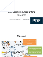 Characterizing Accounting Research
