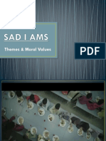 Docslide - Us Sad I Ams Themes Moral Values