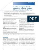 A Comparison of Active Management and Expectant Management of The Third Stage of Labour A Swedish Randomised Controlled Trial-2011-Bjog PDF