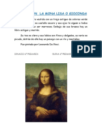 Descripcion de La Mona Lisa