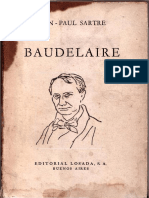 Jean Paul Sartre Baudelaire