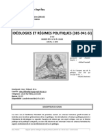 385 941 SI Idéologies Et Régimes Politiques PDF