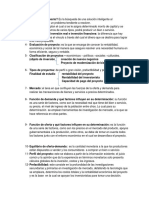 Análisi y Evaluación de Proyetos (Preguntas 1)