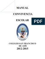 Manual de Convivencia Escolar 2014