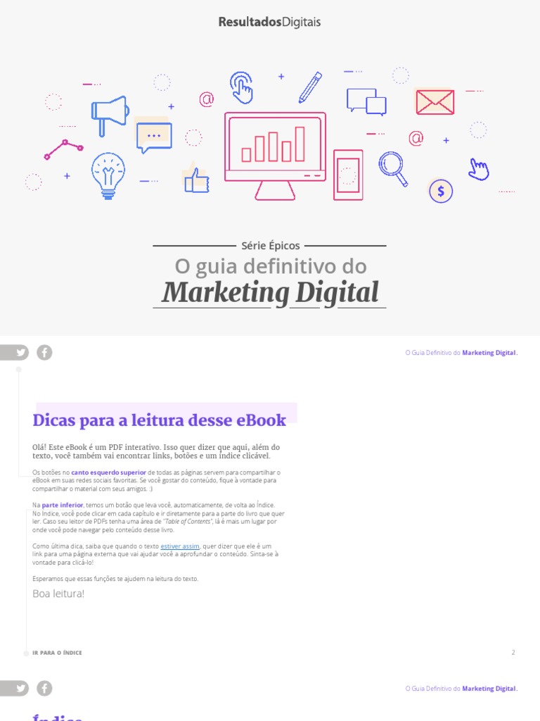 Guia Definitivo de Marketing Digital | PDF | Marketing digital | E-mail