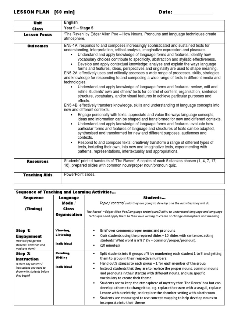 worksheet The Raven Worksheet english the raven 3 vocabulary