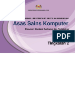 Dskp Kssm Asas Sains Komputer Tingkatan 2 2018