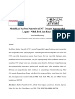 Jurnal Ismail Modifikasi Karbon Nanotube Dengan Logam