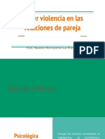 Taller Violencia en Las Relaciones de Pareja