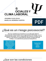 Riesgos Pscosociales y Clima Laboral