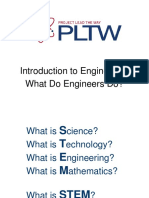 Introduction To Engineering What Do Engineers Do?