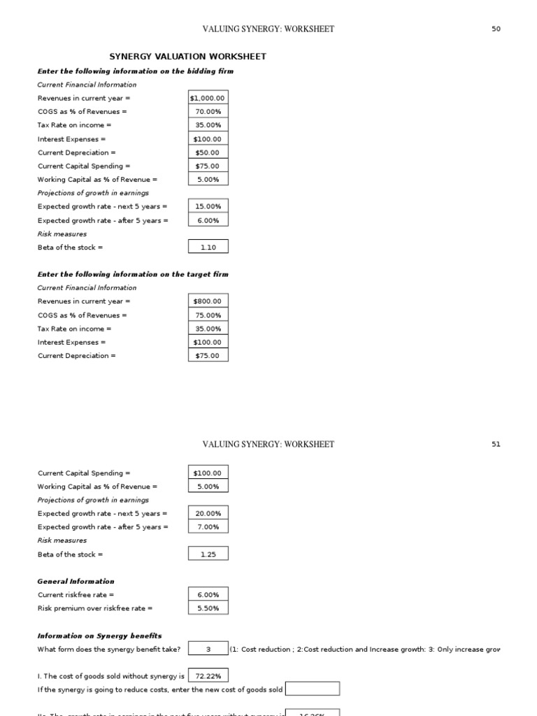 Synergy | PDF | Career & Growth | Finance & Money Management