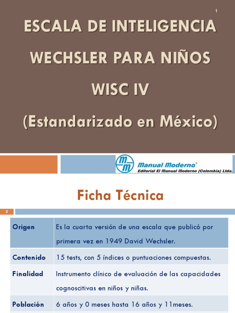 wisc-iv-escala-de-inteligencia-de-wechsler-para-ni-os-1-memoria