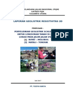 Cover - Laporan Geolistriik 2D